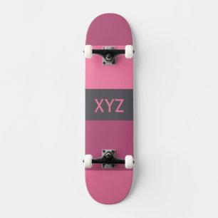 Drei farbige Streifen für benutzerdefinierte Skate Skateboard