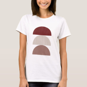 Drei farblackierte Crescent 01 T-Shirt