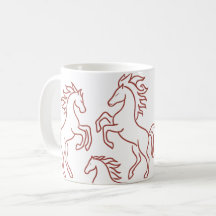 Drei Feuerpferd-Tasse 2026