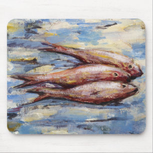 Drei Fische Mousepad