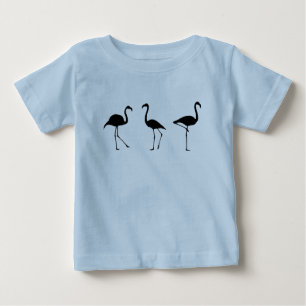 Drei Flamingos Baby T-shirt