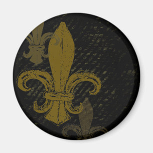 Drei Fleur De Lis Magnet