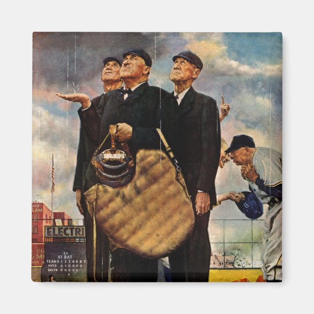 Drei Flügeldrachen Magnet (Vorne)