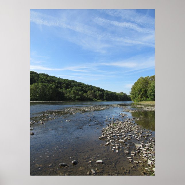 Drei Flüsse Poster (Vorne)