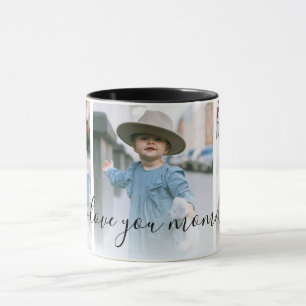 Drei Foto I Liebe Sie MOMY Custom Tasse