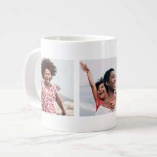Drei Foto Riesenkaffee Tasse
