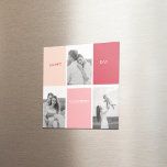 Drei Fotos | Happy Valentines Day Magnet<br><div class="desc">Drei Fotos | Happy Valentines Day</div>