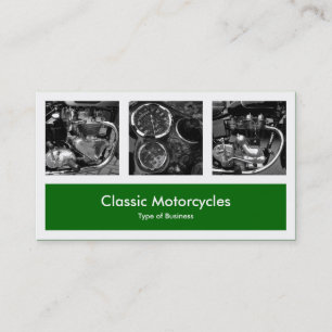 Drei Fotos plus eins - Grüne Grüne Grüne Grüne Visitenkarte