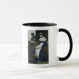 Drei Frauen in Kirche, 1882 Tasse