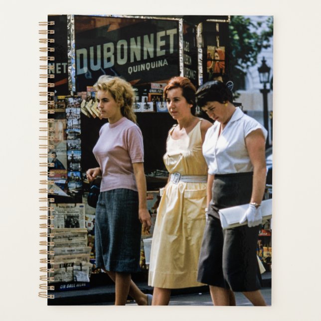 Drei Frauen Paris Straßemode Planer (Vorderseite)