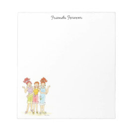 Drei Freunde für immer Notizblock