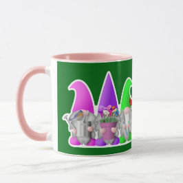 Drei Frühjahrsgärtnerglühnen Tasse