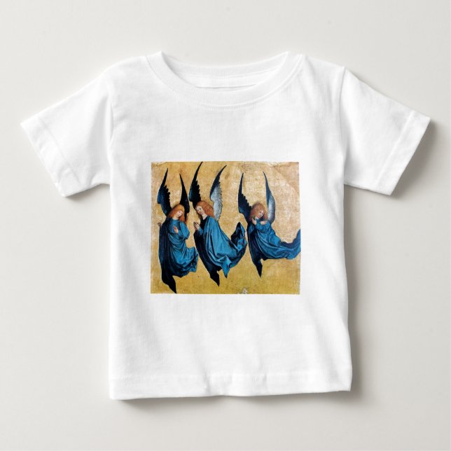 DREI GEBIETE IN BLAU BABY T-SHIRT (Vorderseite)