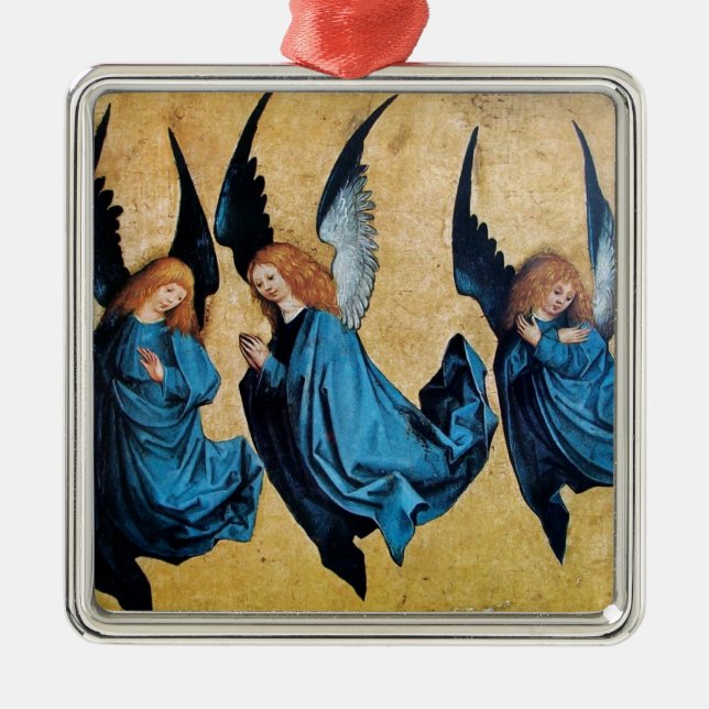 DREI GEBIETE IN BLAU ORNAMENT AUS METALL (Vorne)