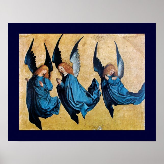DREI GEBIETE IN BLAU POSTER (Vorne)