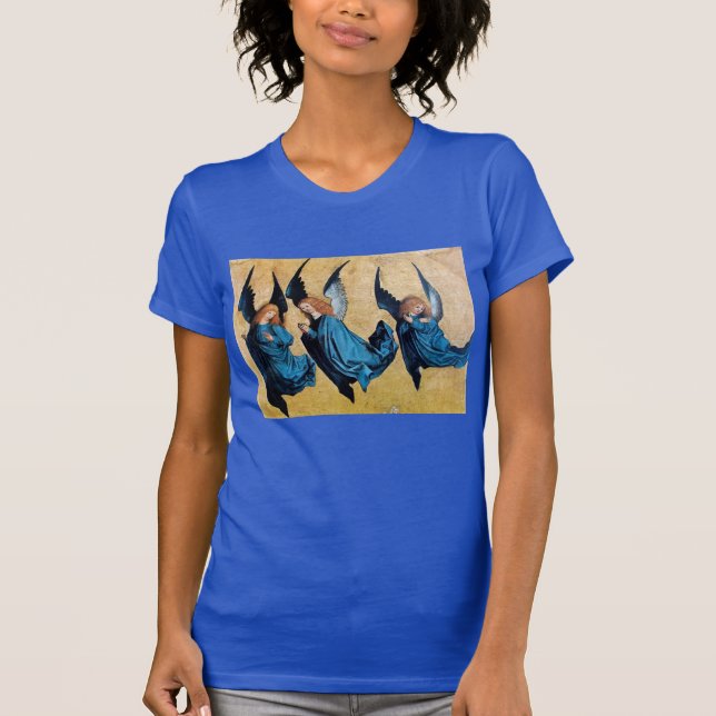 DREI GEBIETE IN BLAU T-Shirt (Vorderseite)