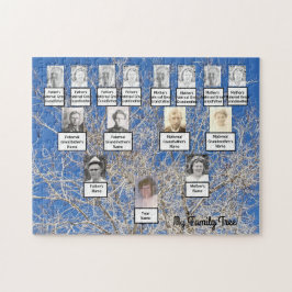 Drei-Generationen-Fotos-Puzzle