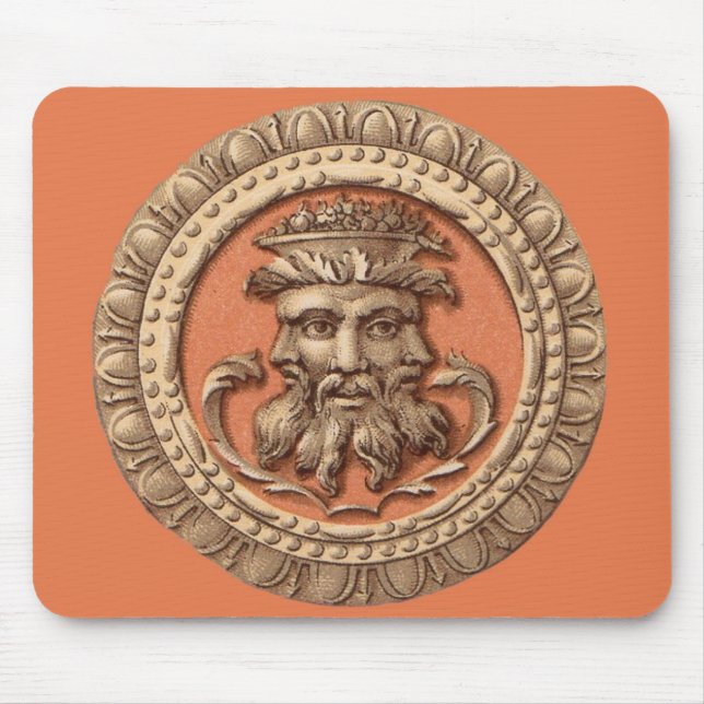 drei Gesichter Mousepad (Vorne)