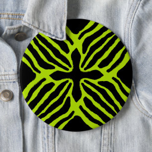 Drei gestreifte Giftkröte Button