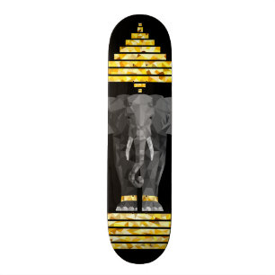 Drei gingen Elefanten voran Skateboard