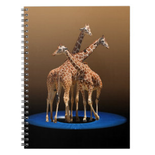 DREI GIRAFFES NOTIZBLOCK