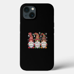 Drei Gnome Buffalo Kariert Rot Weihnachten iPhone Hülle