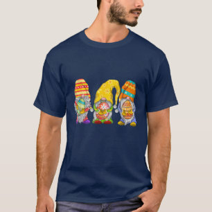Drei Gnome Ostersonnigen Frühlingsfest Eizelljagd T-Shirt