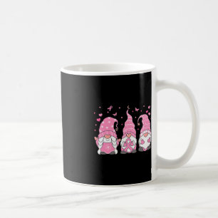 Drei Gnome rosa Ribbon Krieger Brustkrebs Krieg Kaffeetasse