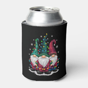 Drei Gnome Weihnachtsbeleuchtung Xmas-Fest Dosenkühler