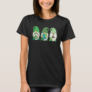 Drei Gnomen Rettete Planeten-Bäume-Umgebung T-Shirt