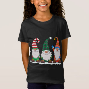 Drei Gnomes Winter Matching Family Gnome Christma T-Shirt