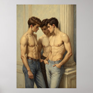 Drei Grazien: Eine romantische Studie über die Beg Poster
