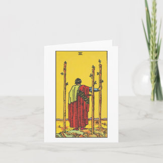 Drei Greifgeräte - Rider Waite Smith Tarot Karte