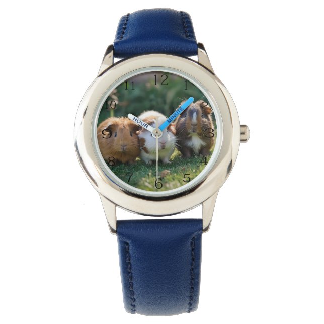 Drei Guinea von Säuglingen, Armbanduhr (Vorderseite)