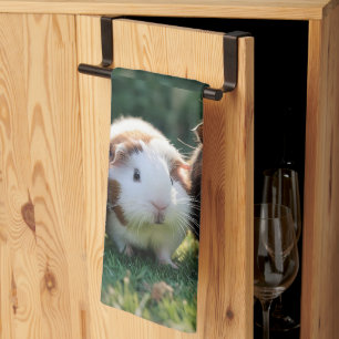 Drei Guinea von Säuglingen, Geschirrtuch