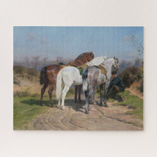 Drei Hengste (von Rosa Bonheur)