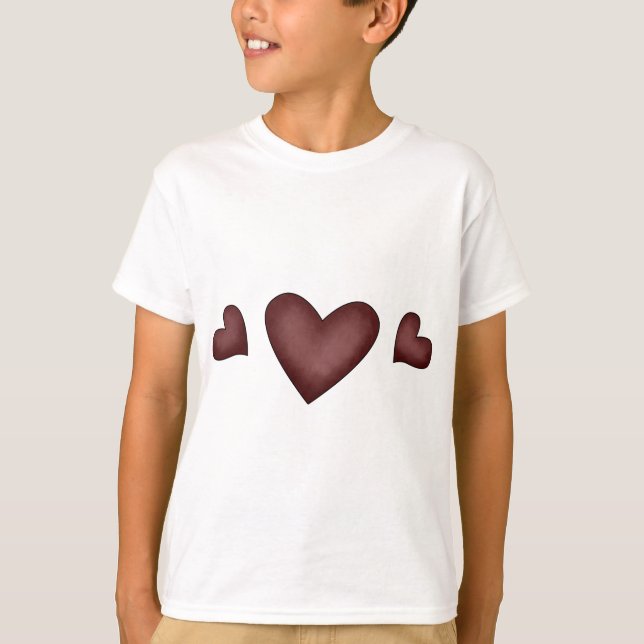 Drei Herzen T-Shirt (Vorderseite)