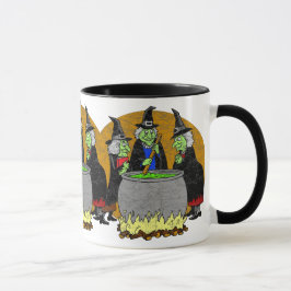 Drei Hexe-Tasse Tasse