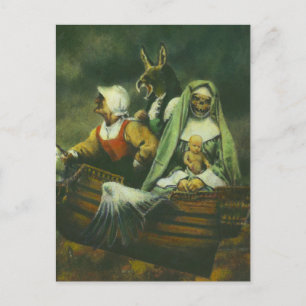 Drei Hexen Postkarte