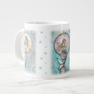 Drei himmlische Meerjungfrauen Jumbo-Mug Jumbo-Tasse
