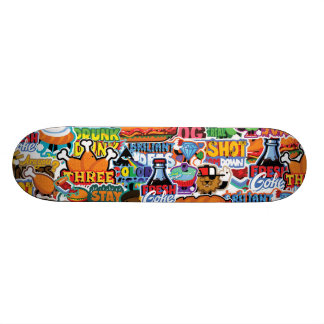 Drei Hühnerbeine Skateboard