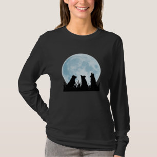 Drei Hunde in der Nacht T-Shirt