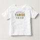Drei-i-e-i-o-3. Geburtstagsfarm Kinderzimmer Rhyme Kleinkind T-shirt (Vorderseite)