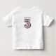 Drei-i-e-i-o-3. Geburtstagsfarm Kinderzimmer Rhyme Kleinkind T-shirt (Rückseite)