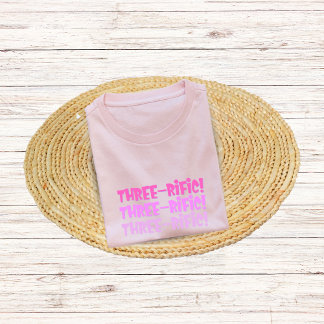 Drei Jahre altes Shirt zum Geburtstag für Kinder