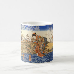 Drei japanische Frauen Kaffeetasse