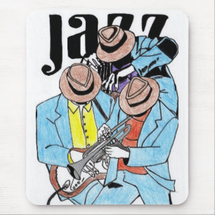 Drei Jazz Mousepad