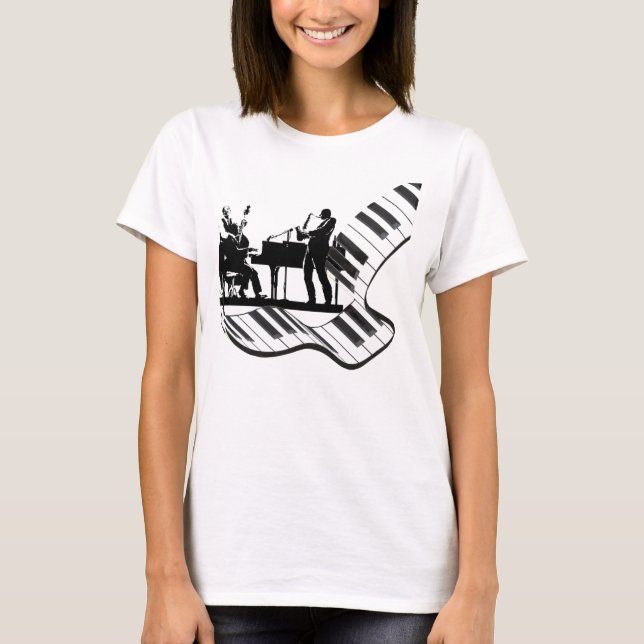 Drei Jazz T-Shirt (Vorderseite)