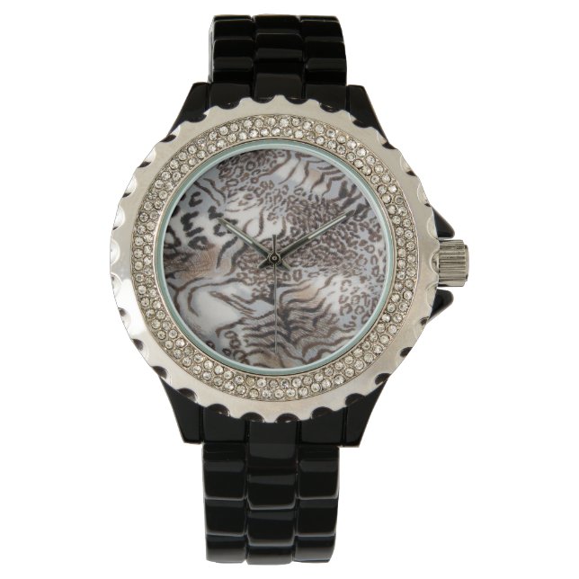 Drei Katzen Armbanduhr (Vorderseite)