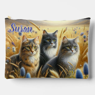 Drei Katzen Cat Lover Zubehörtasche